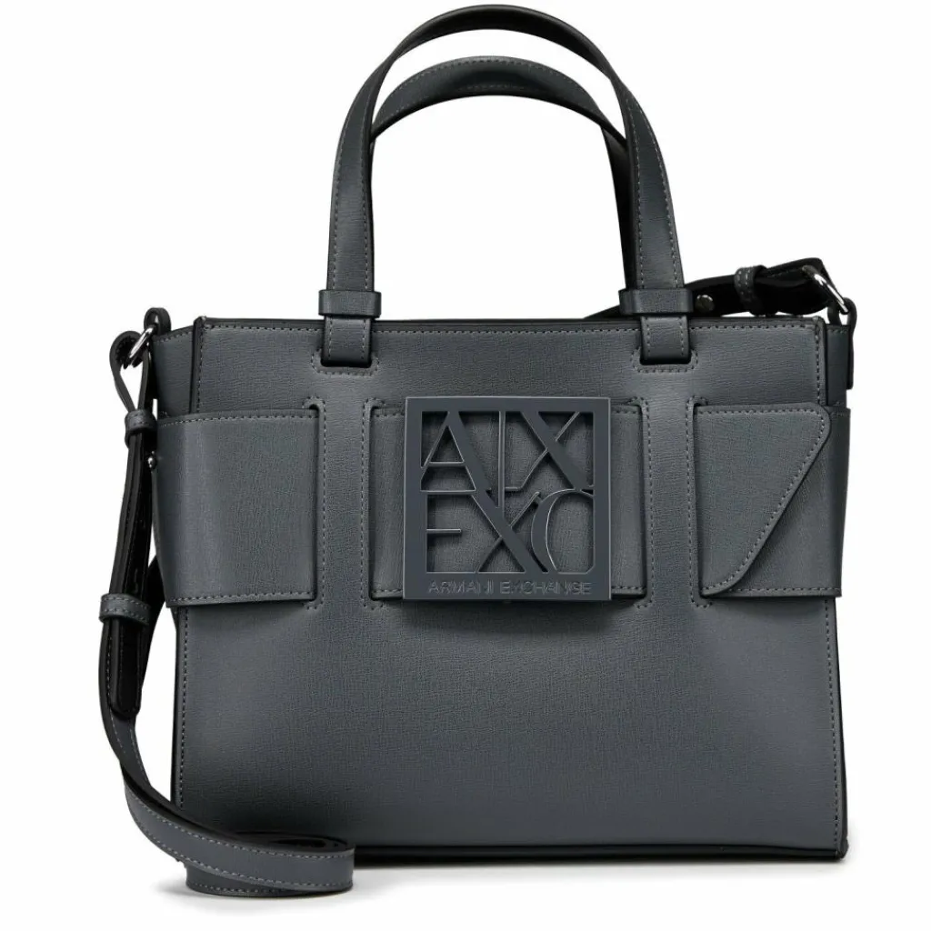 Armani Exchange Henkeltaschen<Handtasche 24 cm chill steel