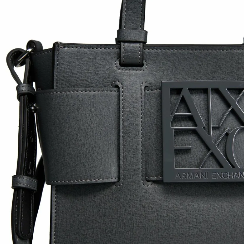 Armani Exchange Henkeltaschen<Handtasche 24 cm chill steel