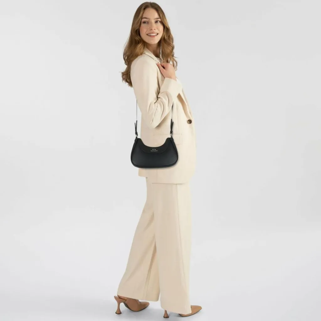 Discount Armani Exchange Umhängetasche 27 cm nero