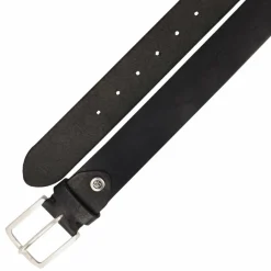b.belt Herrengürtel<Gürtel Leder schwarz