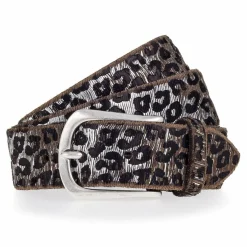 Sale b.belt Gürtel Leder anthracite-silver