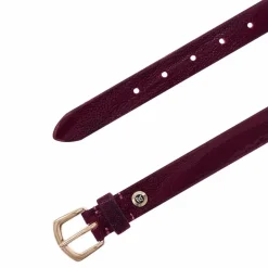 b.belt Damengürtel<Gürtel Leder dunkelrot