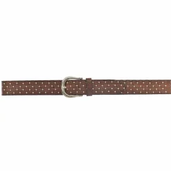 Online b.belt Lina Gold Nietengürtel Leder cognac