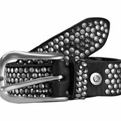 Damen b.belt Nietengürtel Leder