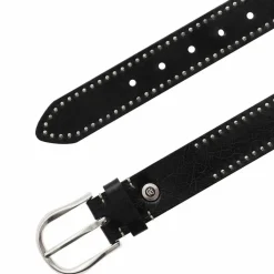 Damen b.belt Nietengürtel Leder