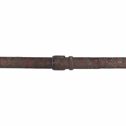 b.belt Damengürtel<Nietengürtel Leder braun