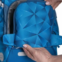 Clearance Beckmann Norway Active Air FLX Schulranzen-Set 6-teilig blue lightning