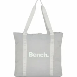 Bench Shopper|Schultertaschen<City Girls Shopper Tasche 42 cm hellgrau