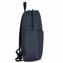 Best Bench Classic Daypack 42 cm Laptopfach dunkelblau weiß