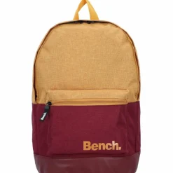 New Bench Classic Rucksack 42 cm Laptopfach ocker-brombeer
