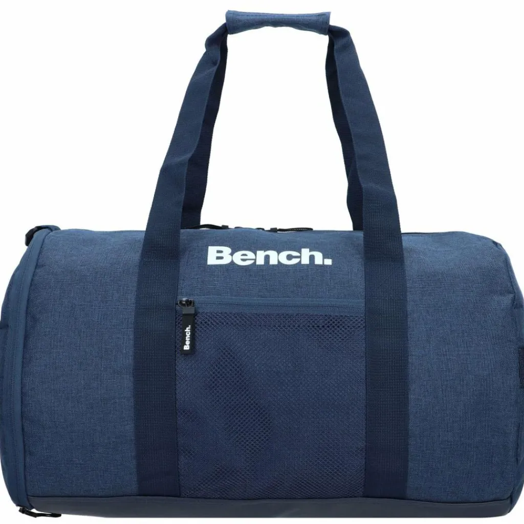 Hot Bench Classic Weekender Reisetasche 50 cm dunkelblau-weiß