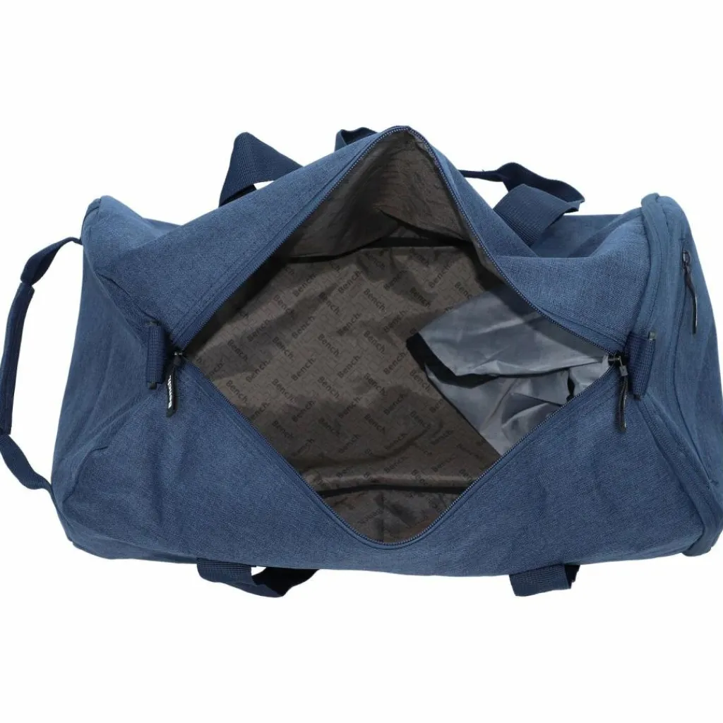 Hot Bench Classic Weekender Reisetasche 50 cm dunkelblau-weiß