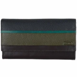 Bench Damengeldbörsen Querformat<Geldbörse RFID Leder 18,5 cm braun