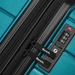 Discount Bench Paris 4 Rollen Kabinentrolley S 55 cm mit Dehnfalte arctic-petrol