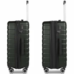 Bench Paris 4 Rollen Kofferset 3-teilig mit Dehnfalte