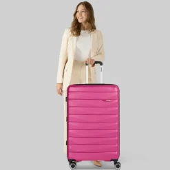 Bench Paris 4 Rollen Trolley L 76 cm mit Dehnfalte arctic-pink