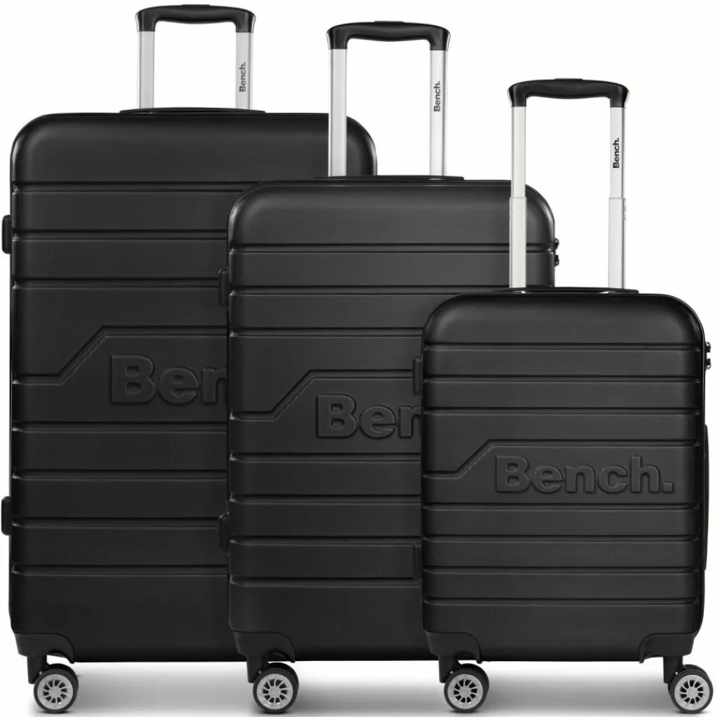 Bench Koffersets Als Hartgepäck|Koffersets 3-Teilig<Seattle 4 Rollen Kofferset 3-teilig black