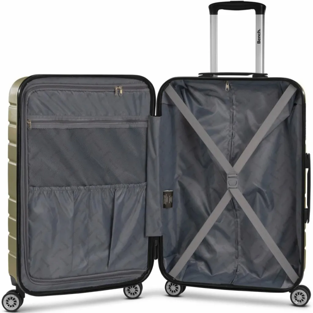 Bench Koffersets Als Hartgepäck|Koffersets 3-Teilig<Seattle 4 Rollen Kofferset 3-teilig dark-olive