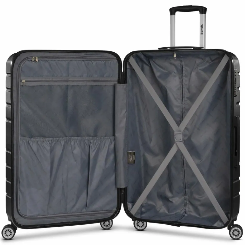 Bench Seattle 4 Rollen Trolley L 79 cm black