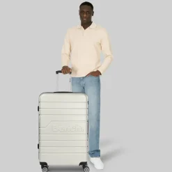 Best Bench Seattle 4 Rollen Trolley L 79 cm stone-grey