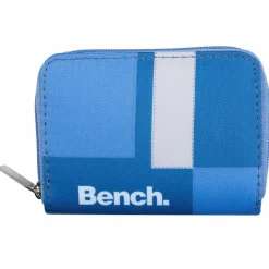 Bench Damengeldbörsen Querformat<Twill Geldbörse 12 cm blau