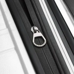 New Bergpfeil Travel 4-Rollen Kofferset 3-tlg. mit Dehnfalte ice white metallic