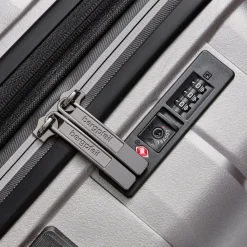 Hot Bergpfeil Travel 4-Rollen Kofferset 3-tlg. mit Dehnfalte arctic silver metallic