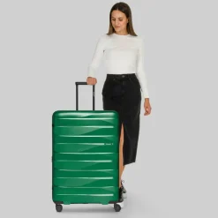 Bergpfeil Travel 4-Rollen Trolley L 75 cm mit Dehnfalte
