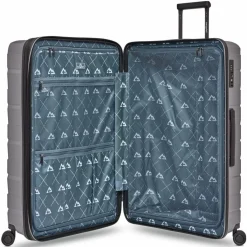 Bergpfeil Travel 4-Rollen Trolley L 75 cm mit Dehnfalte