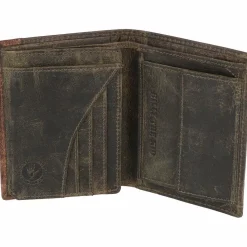 Herren Billy the Kid Hunter Geldbörse RFID Leder 10 cm