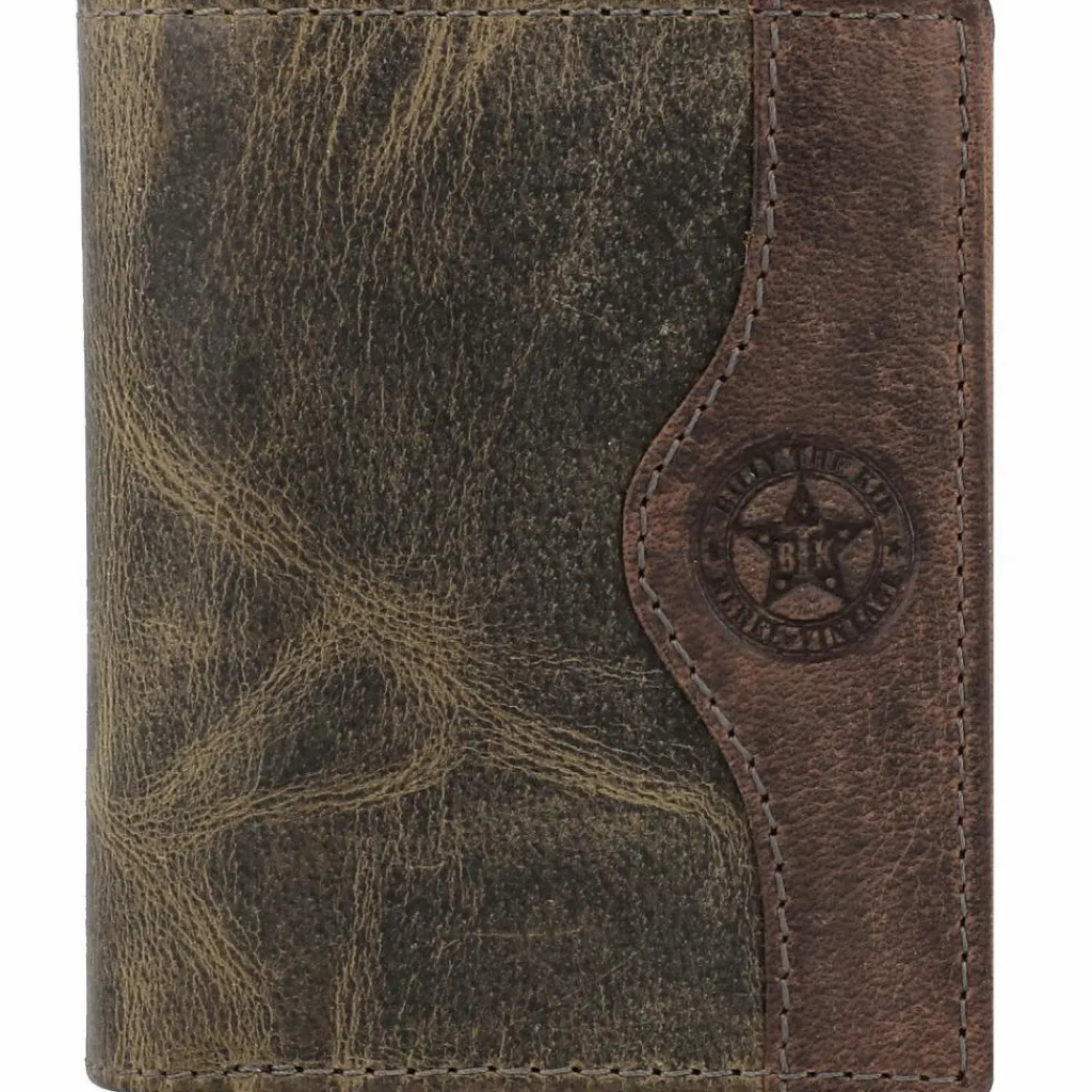 Herren Billy the Kid Hunter Geldbörse RFID Leder 8 cm