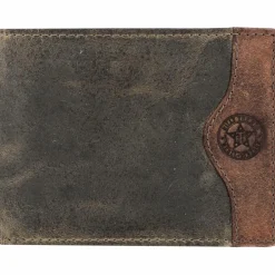 Outlet Billy the Kid Hunter Geldbörse RFID Leder 12 cm khaki-brown