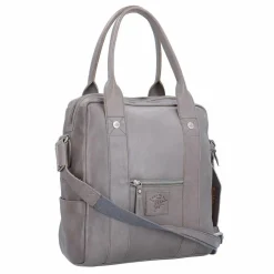 Online Billy the Kid Nasty Cowboys Nashville Schultertasche Leder 31 cm stonegrey