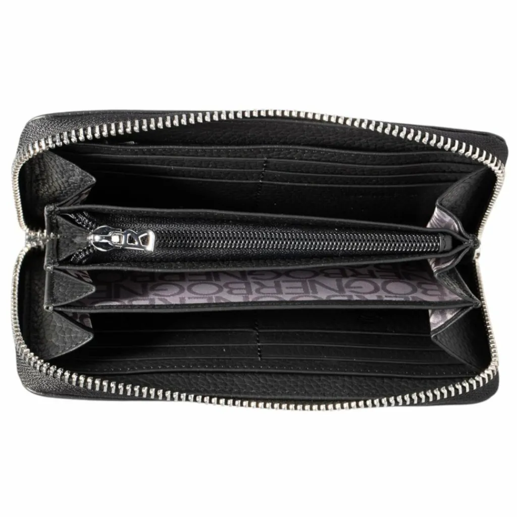 Discount Bogner Bozen Ela Geldbörse RFID Schutz Leder 19 cm black
