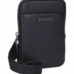 Bogner Umhängetaschen<Jasper Jacob Umhängetasche Leder 13 cm black