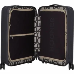 New Bogner Piz 4 Rollen Kabinentrolley 55 cm darkgrey