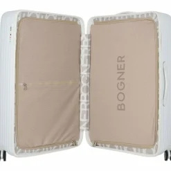 Bogner 4-Rollen Koffer|Hartgepäck<Piz 4 Rollen Trolley 77 cm white