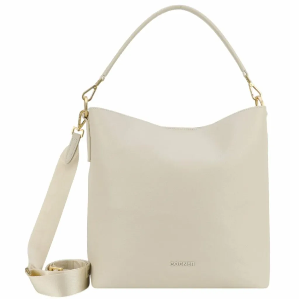 Online Bogner Pontresina Jessi Schultertasche Leder 31 cm birch