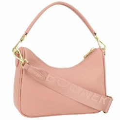 Bogner Schultertaschen<Pontresina Lora Schultertasche Leder 24 cm rose