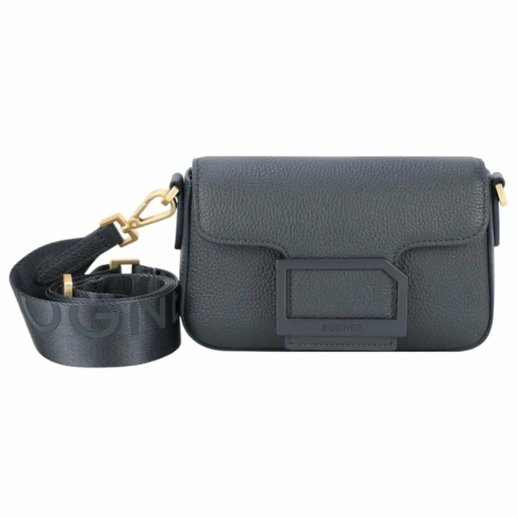 Bogner Pontresina Neve Nera Umhängetasche Leder 19 cm