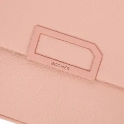 Bogner Schultertaschen<Pontresina Schultertasche Leder 27 cm rose