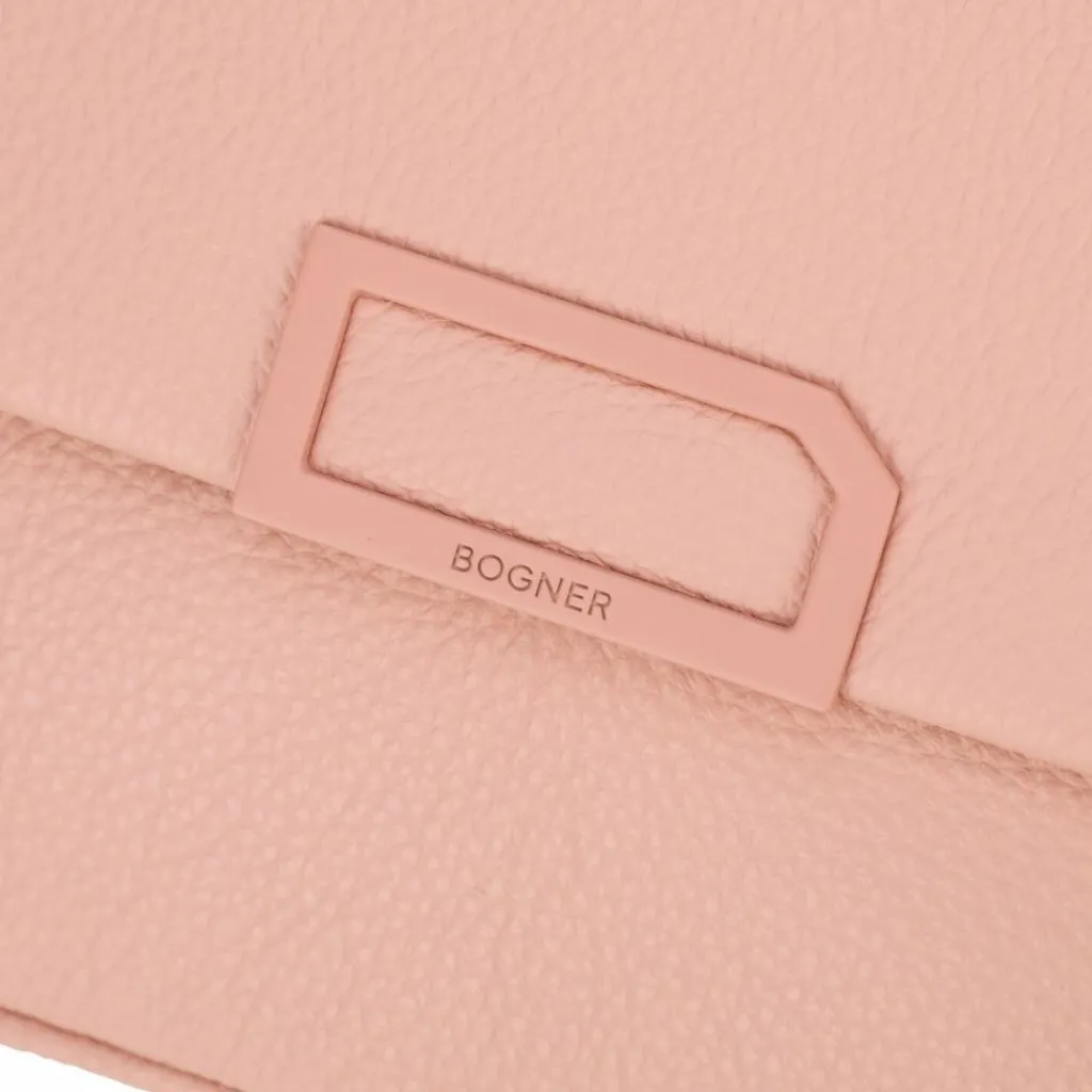 Bogner Schultertaschen<Pontresina Schultertasche Leder 27 cm rose
