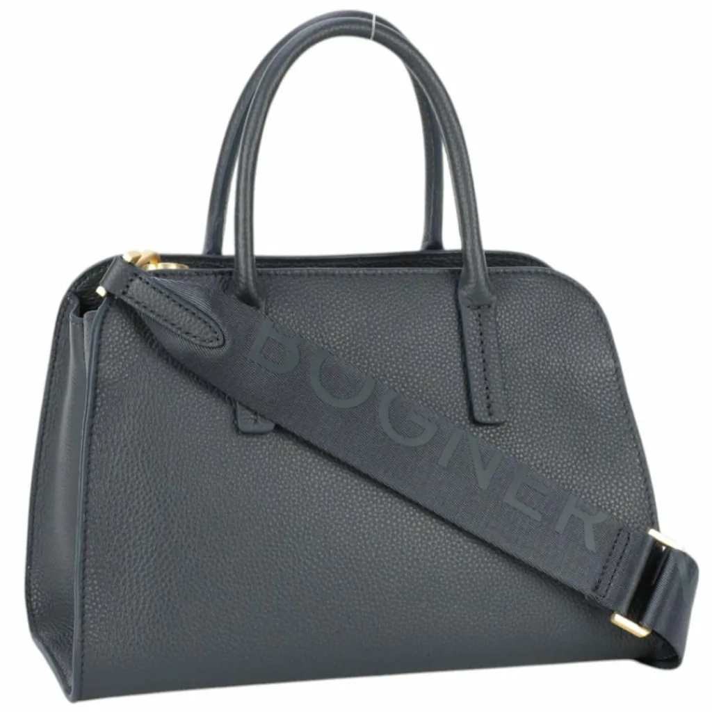 Bogner Henkeltaschen<Pontresina Tonina Handtasche Leder 28 cm darkblue