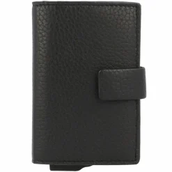 Bogner Visitenkartenetuis<Vail c-three Kreditkartenetui RFID Leder 7,5 cm black