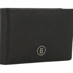 Bogner Herrengeldbörsen Querformat<Vail Nelio Geldbörse RFID Schutz Leder 11 cm black