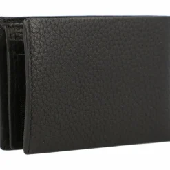 Bogner Herrengeldbörsen Querformat<Vail Nelio Geldbörse RFID Schutz Leder 11 cm black