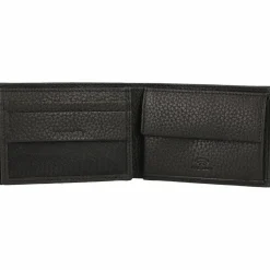Bogner Herrengeldbörsen Querformat<Vail Nelio Geldbörse RFID Schutz Leder 11 cm black