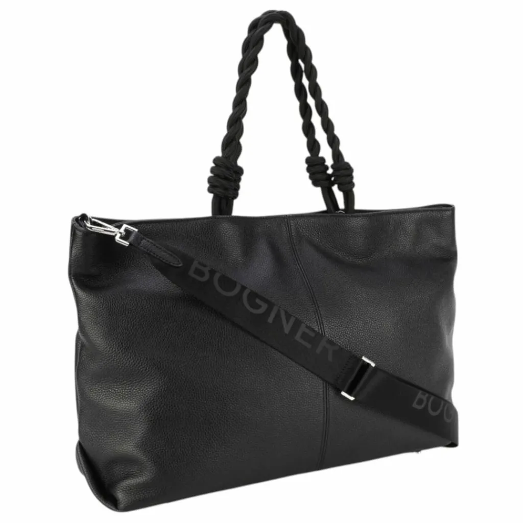 Bogner Shopper|Schultertaschen<Vanil Valesca Shopper Tasche Leder 44 cm black