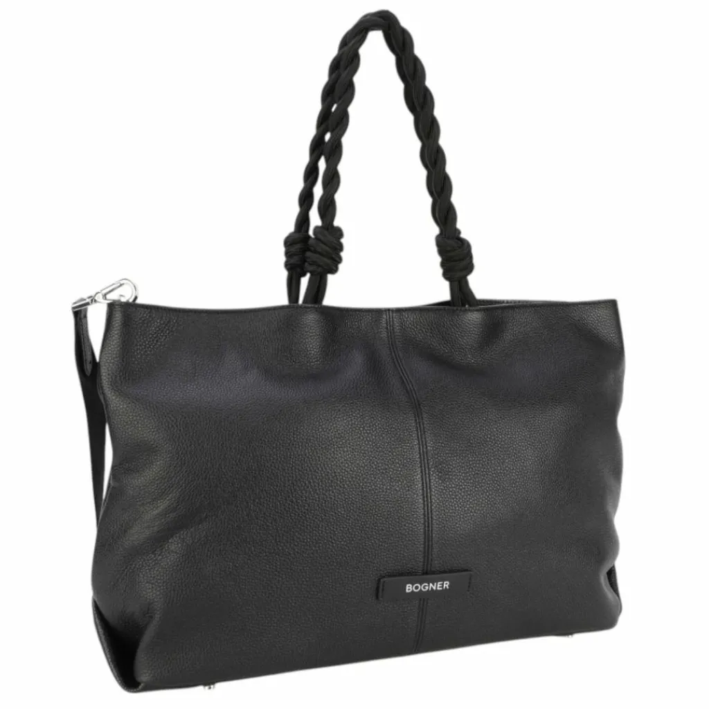 Bogner Shopper|Schultertaschen<Vanil Valesca Shopper Tasche Leder 44 cm black