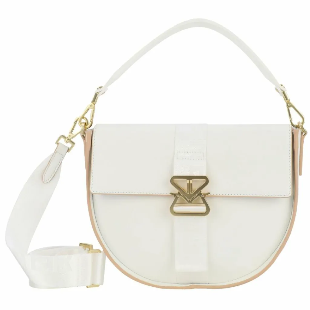 Online Bogner Zuoz Cassy Schultertasche Leder 21 cm white